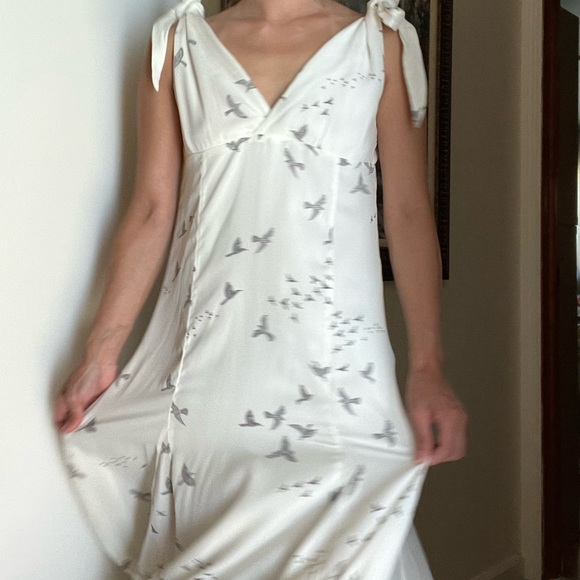 NWT h&m bird print dress - Picture 4 of 4